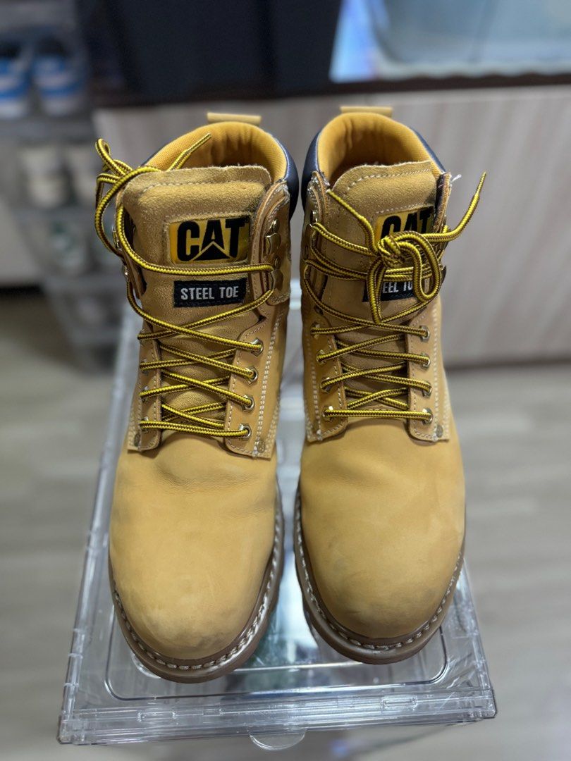 Caterpillar steel toed boots store