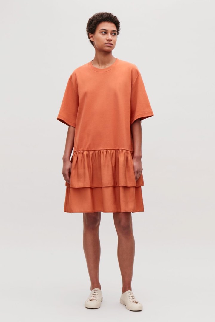 COS ruffle dress Women s Fashion Dresses Sets Dresses on Carousell