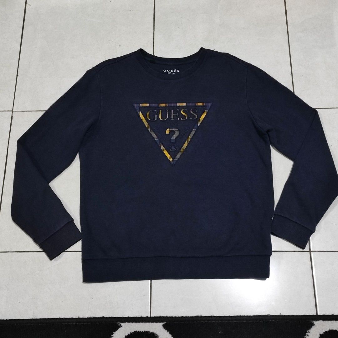 Harga crewneck guess original best sale