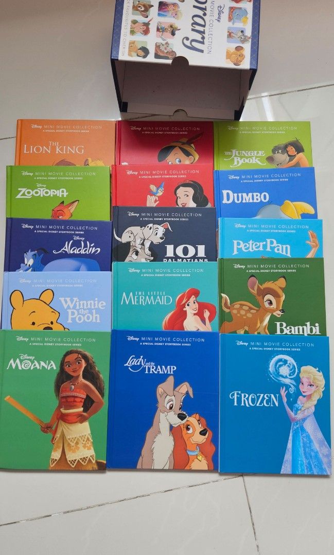 Disney movie collection library books, Hobbies & Lifestyle, Books