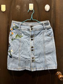 100 affordable embroidered skirt For Sale Skirts Carousell Singapore