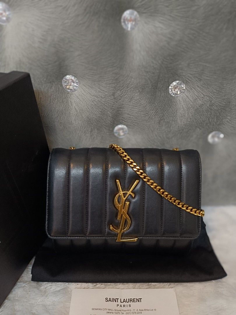 ysl vicky chain wallet