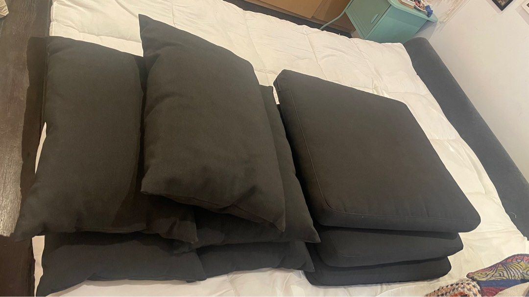 FREE Ikea Hallo Outdoor furniture cushions only Furniture Home Living Outdoor Furniture on Carousell
