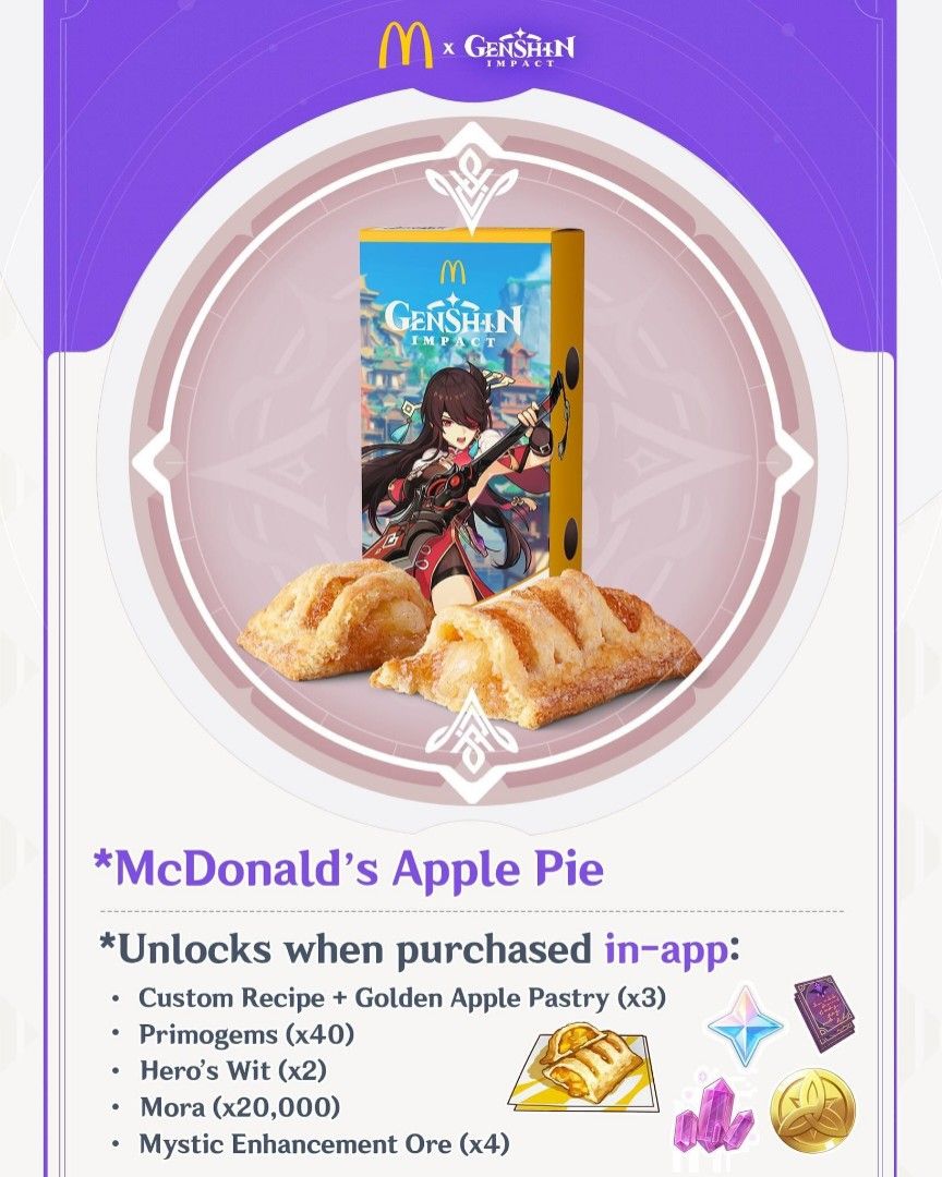 [CLOSED] LIMITED GENSHIN IMPACT X MCDONALD'S US EXCLUSIVE WING GLIDER ...