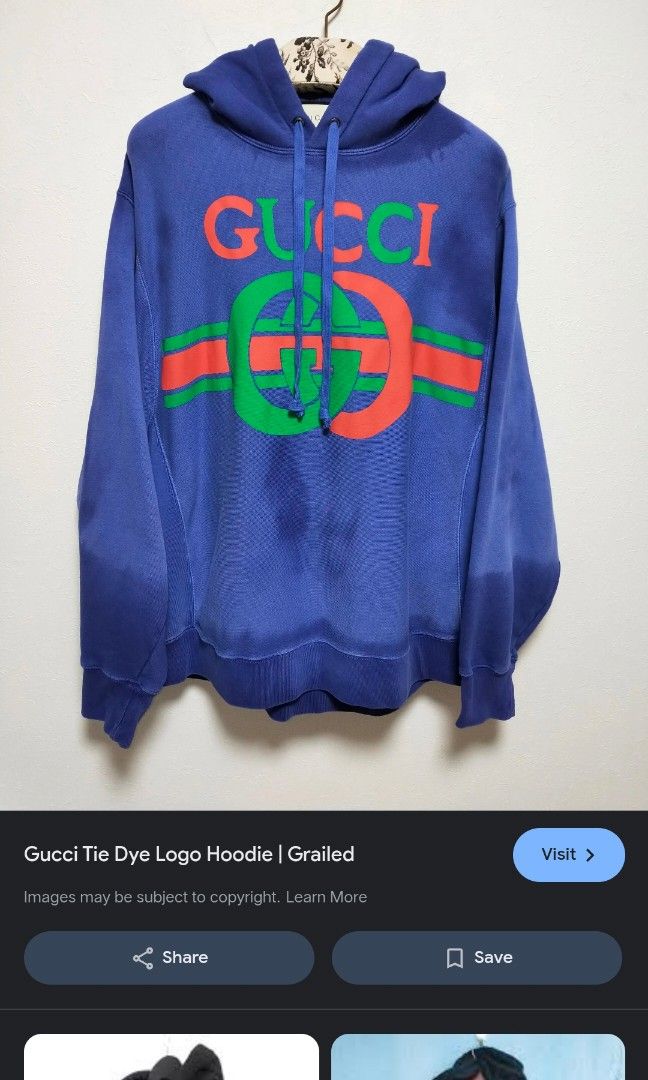 Gucci colorful hoodie top