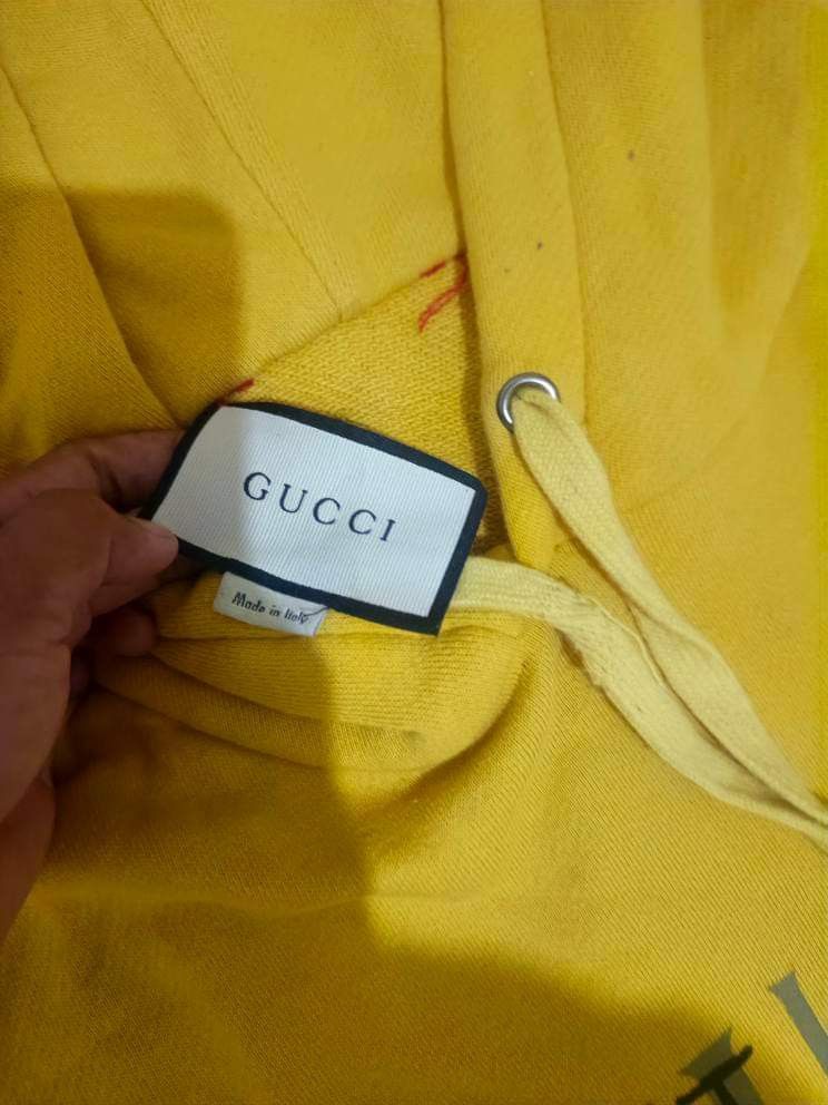 Gucci jacket yellow sale
