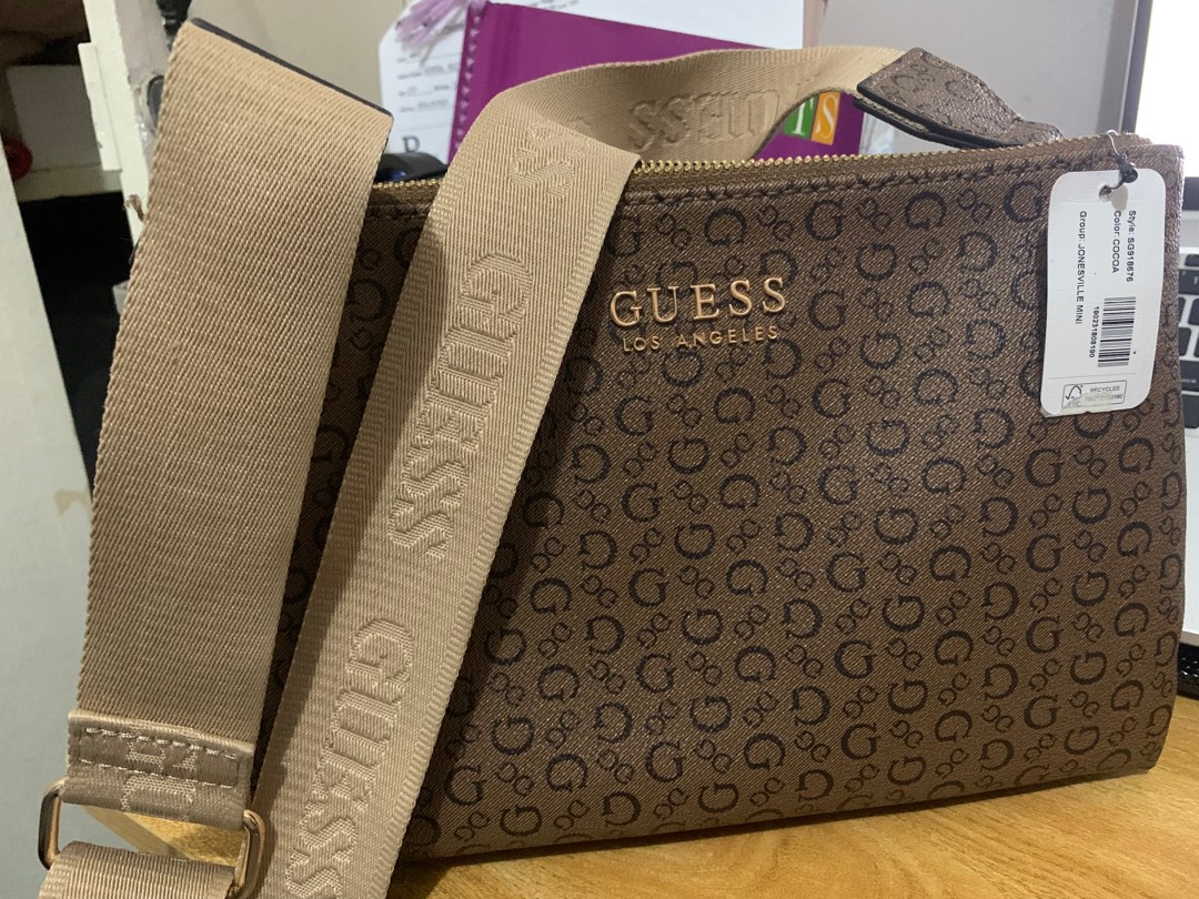 Guess Original Sling Bag Women s Fashion Bags Wallets Cross body Bags on Carousell