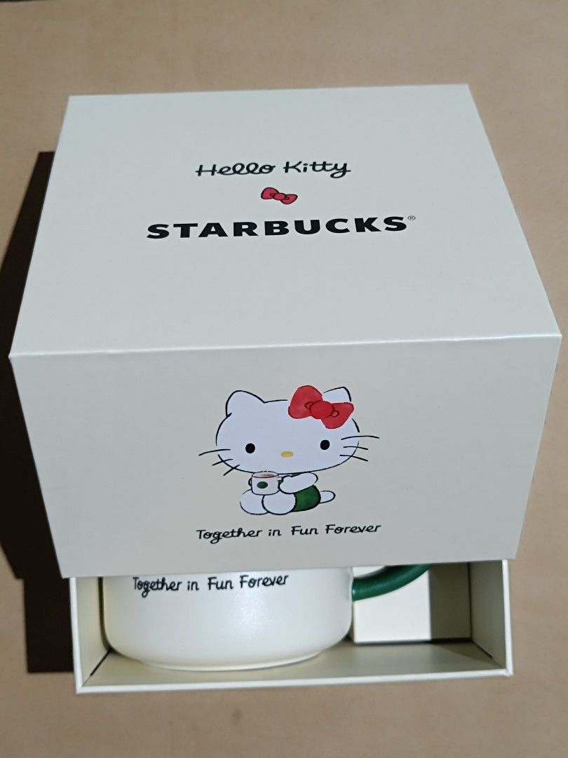 Hello Kitty X Starbucks Mug with Lid (Category: Water Bottles & Tumblers) located in Quezon City. Submitted by sureandlegit (Listing ID 1326180942, Image 2). Description: for sale Hello Kitty X Starbucks Ceramic Mug with Ribbon Design silicone lid complete with box and SKU Brandnew only 1pc available very cutesy, very rare, very limited. very hard to find, sold out first minutes on the date of release. Pls be mindful before making an offer, be re
