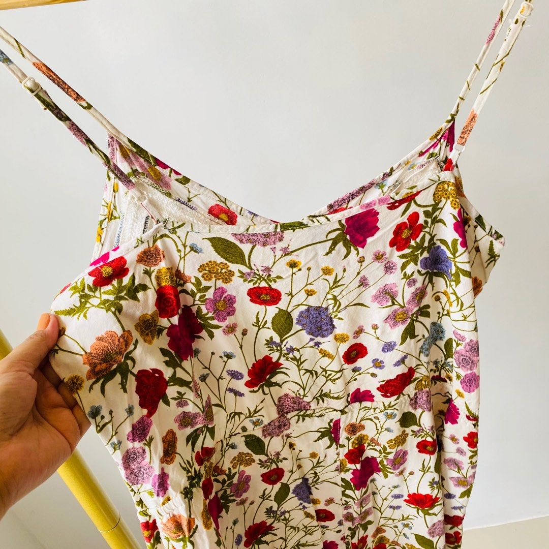 H&m floral romper discount