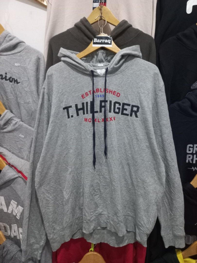 Hoodie Tommy Hilfiger Sleepwear Fesyen Pria Pakaian Baju Luaran di Carousell