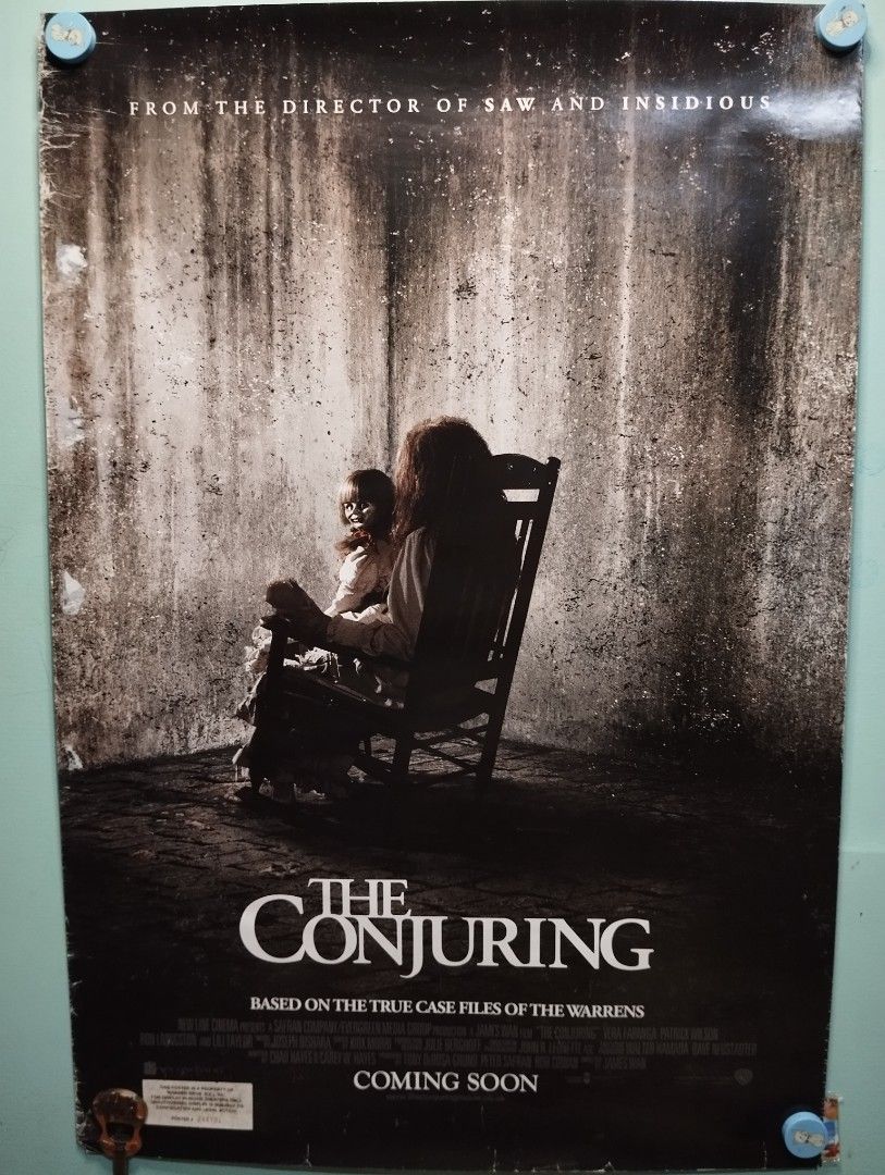 HORROR MOVIE POSTERS (Category: Tshirts & Polo Shirts ) located in Mandaluyong City. Submitted by faded_vibe90 (Listing ID 1326254534, Image 1). Description: OFFICIAL THEATRICAL POSTERS DOUBLE SIDED 27*40 SOME WITH ISSUES FOLDS AND RIPPED AND TAPED P300 TP 900.