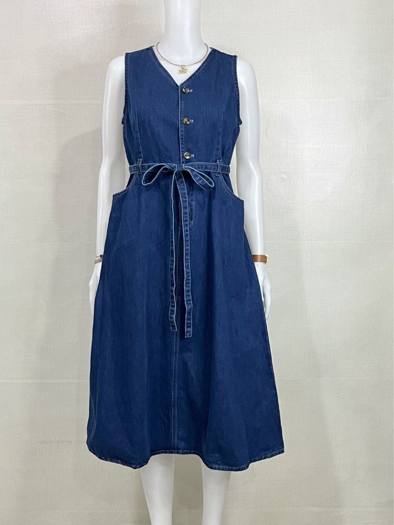 IChi Seoul Denim Dress, Women's Fashion, Dresses & Sets, Dresses on Carousell IChi Seoul Denim Dress, Women's Fashion, Dresses & Sets, Dresses on Carousell