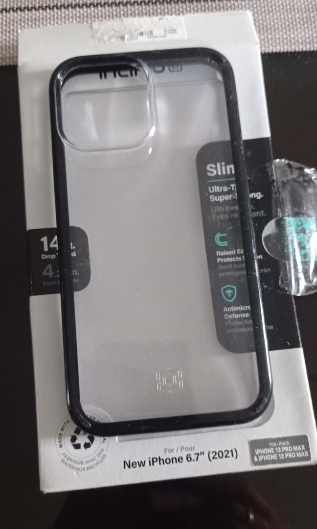 Incipio Slim Case Iphone 13 Pro Max (Category: Cases & Sleeves) located in Marikina City. Submitted by heydjsm (Listing ID 1326206347, Image 3). Description: Incipio Slim Case Iphone 13 Pro Max Brand New never been used opened box Selling for 900 only For pick up or shipping via lalamove at my place along marcos highway near marikina Payment thru BPI BDO or Gcash Also accept cash upon pick up.