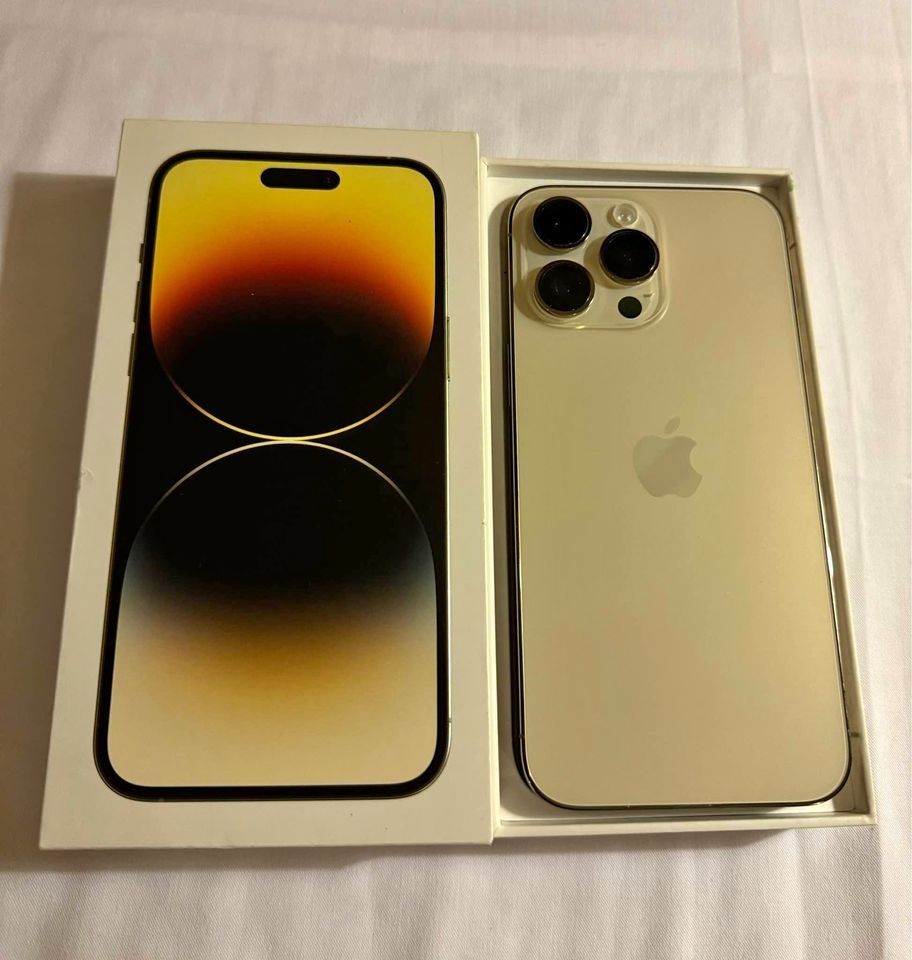 iPhone 14 Pro Max Gold 256GB, Mobile Phones & Gadgets, Mobile Phones