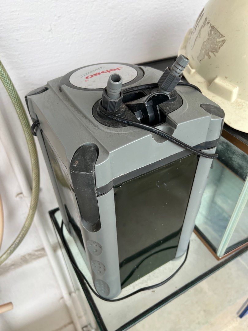 Jebao external filter outlet