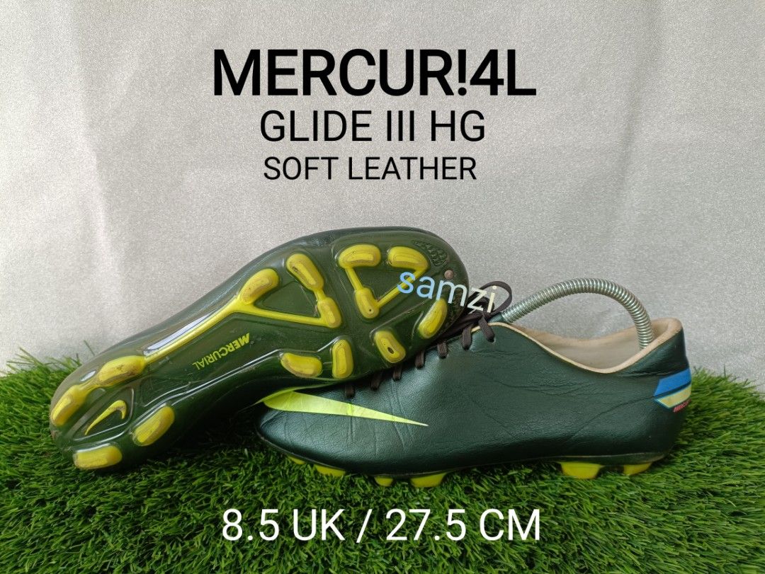 Kasut bola MERCURIAL GLIDE III HG Soft Leather Men s Fashion Footwear Boots on Carousell