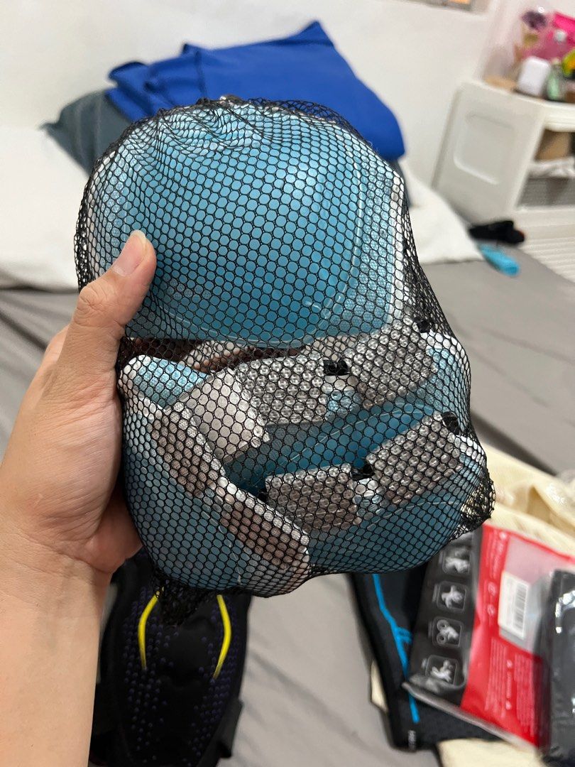 Knee, elbow guard set for kids (Category: Braces, Support & Protection) located in Pasig City. Submitted by missgalang (Listing ID 1326145239, Image 2). Description: Knee guard Elbow guard set for kids Perfect for those learning to skateboard or rollerskate.