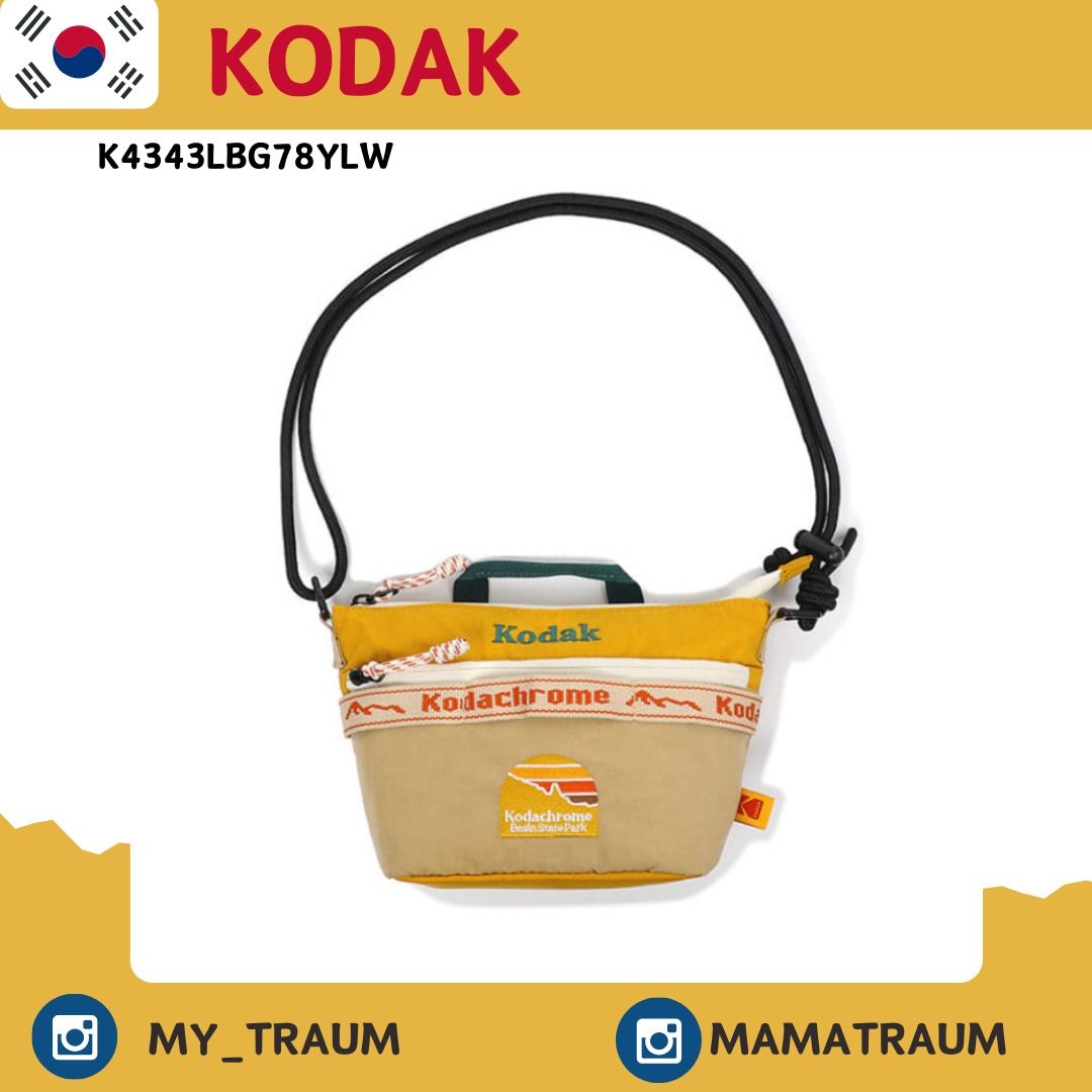 韓國Kodak string Mini Crossbody bag, 預購- Carousell