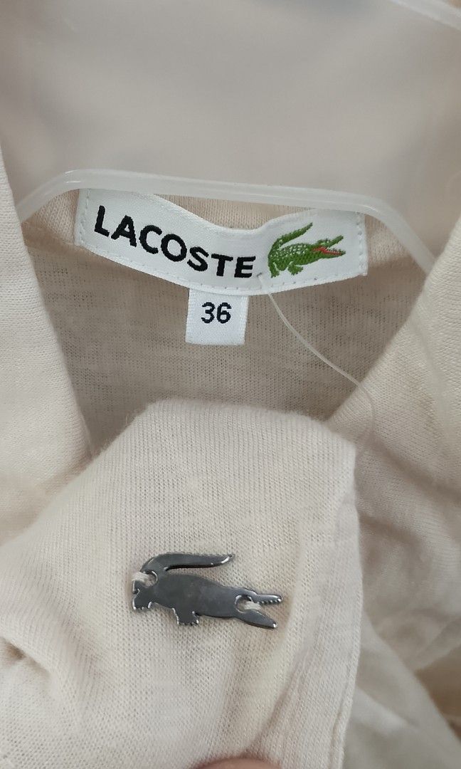 Lacoste poloshirt metal logo