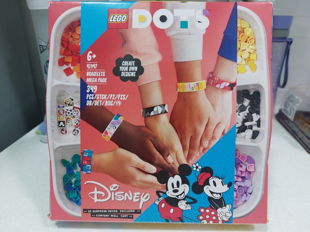 LEGO #41947 Bracelets mega pack, 興趣及遊戲, 玩具& 遊戲類- Carousell