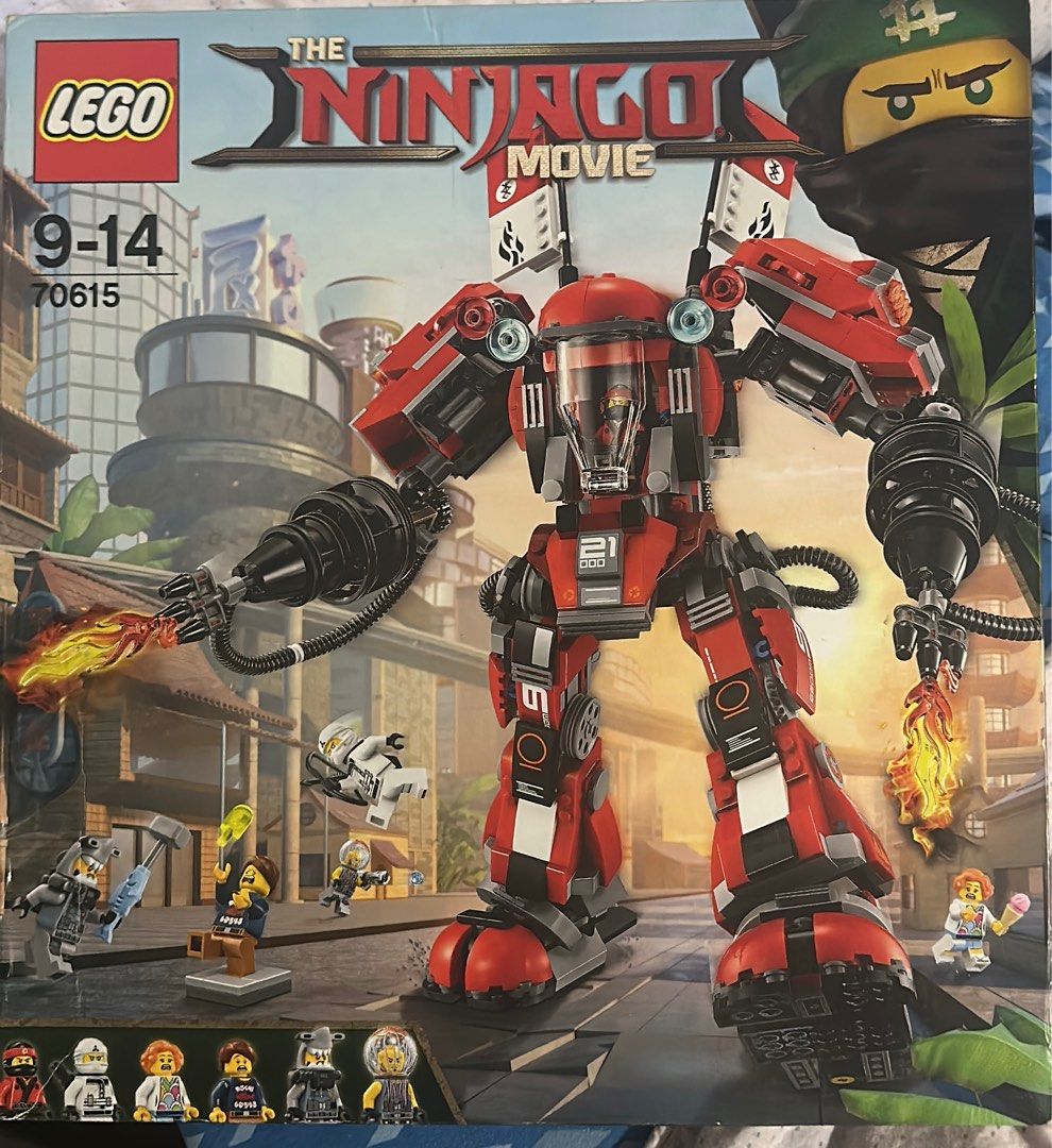 Lego 70615 Ninjago Movie Fire Mech Hobbies Toys Toys Games on Carousell