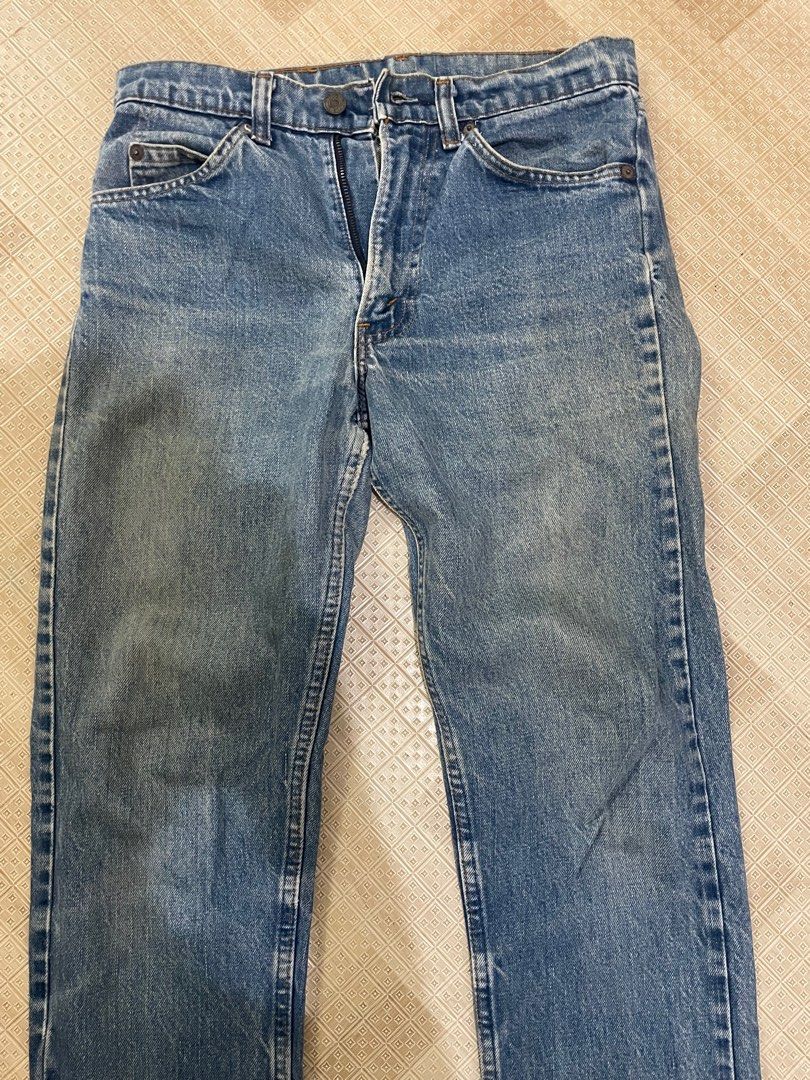 Levi s 205 Orange Tab Made in USA 80s Men s Fashion Bottoms Jeans on Carousell