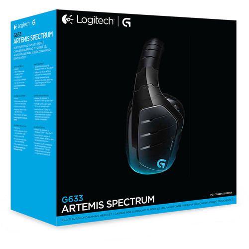 Logitech G633 7.1 Gaming Headset with Mic 111