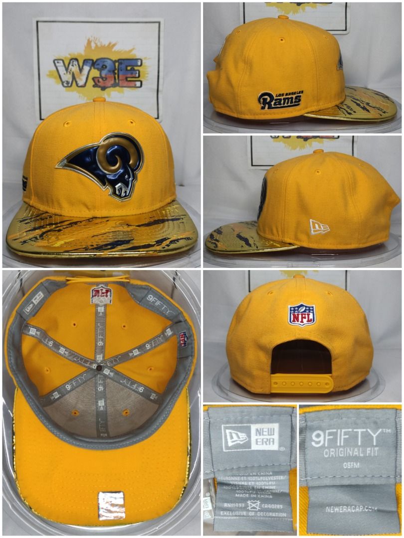 LOS ANGELES RAMS COLOR RUSH SNAPBACK NEW ERA 9FIFTY Men s Fashion Watches Accessories Caps Hats on Carousell