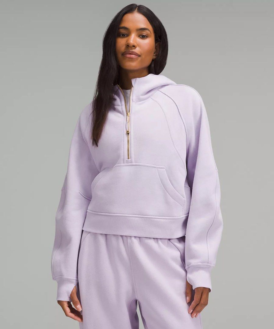 Lululemon purple scuba hoodie on sale