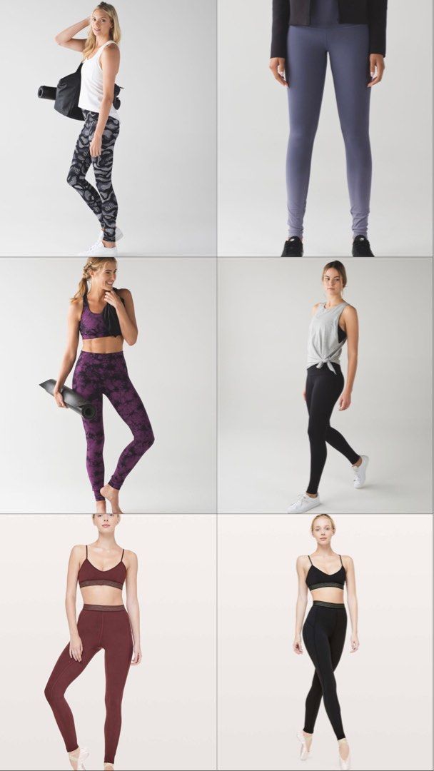 Lululemon Tights Size 2 Size 4 Wunder Under Nulu Women s Fashion Activewear on Carousell