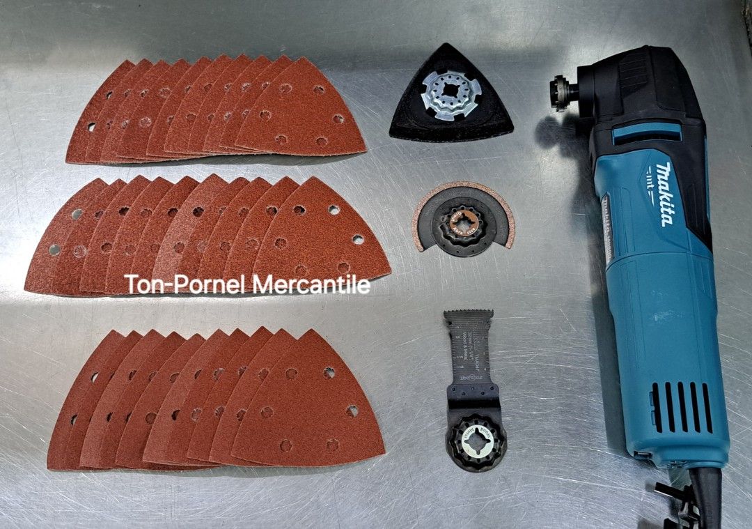 MAKITA M9800BKX2 MULTI TOOL (Category: Construction Tools & Equipment) located in Manila. Submitted by tonpornel (Listing ID 1326218351, Image 3). Description: MAKITA M9800BKX2 MULTI TOOL Ton-Pornel Mercantile • We supply Powertools, Hardware tools, Plumbing, Paints, Electrical and Construction materials • We offer Paint Mixing and Powertools Repair Visit us: 38 Marcos Highway Mayamot, Antipolo City https://maps.google.com/?cid=138423007575980579