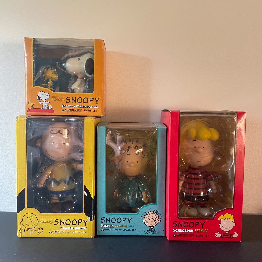 メディコムトイ VCD VINTAGEスヌーピー＆チャーリーブラウン 2体