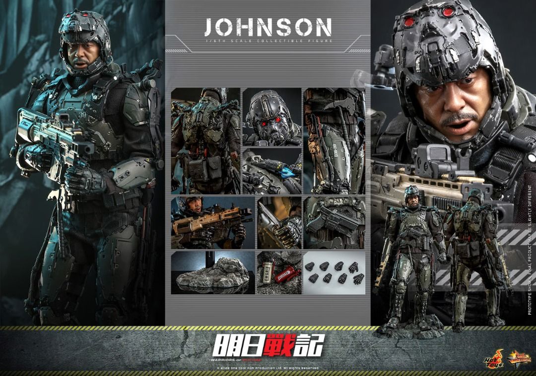 [MISB] Hot Toys 1/6 Warriors of Future MMS667 & MMS668, Hobbies & Toys ...
