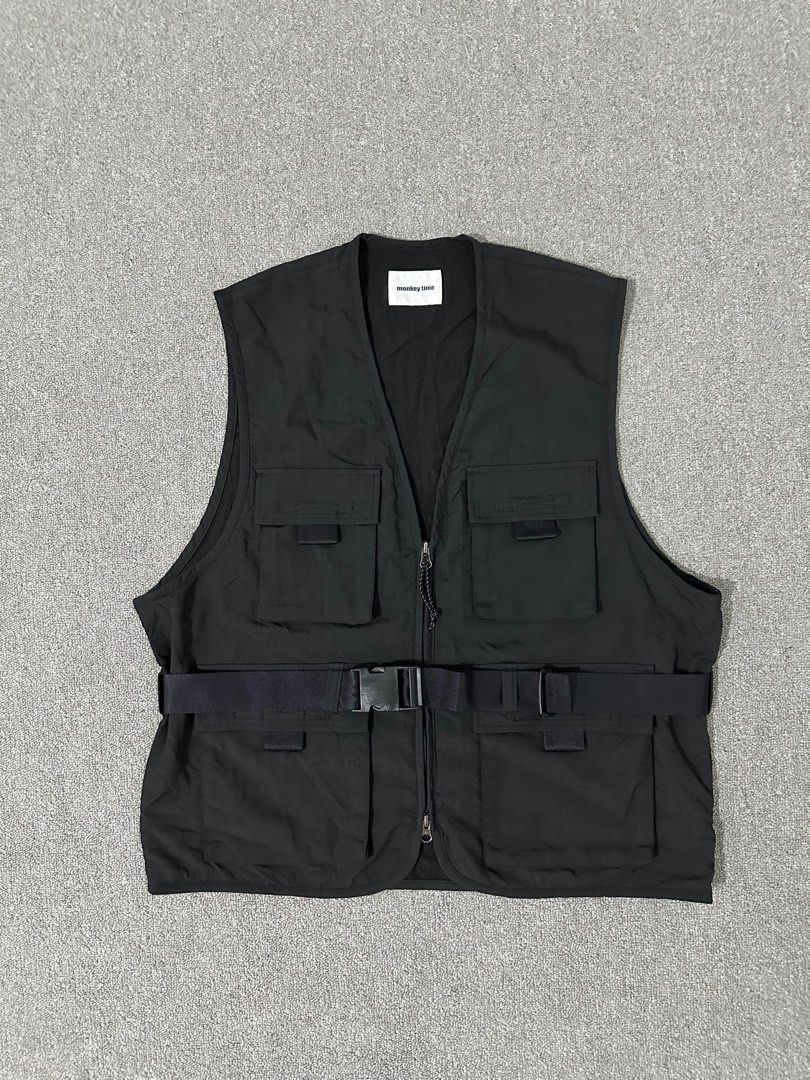 トップス lipstop washer nylon vest lipstop washer nylon vest（WRINKLE WASHER POPLIN VEST