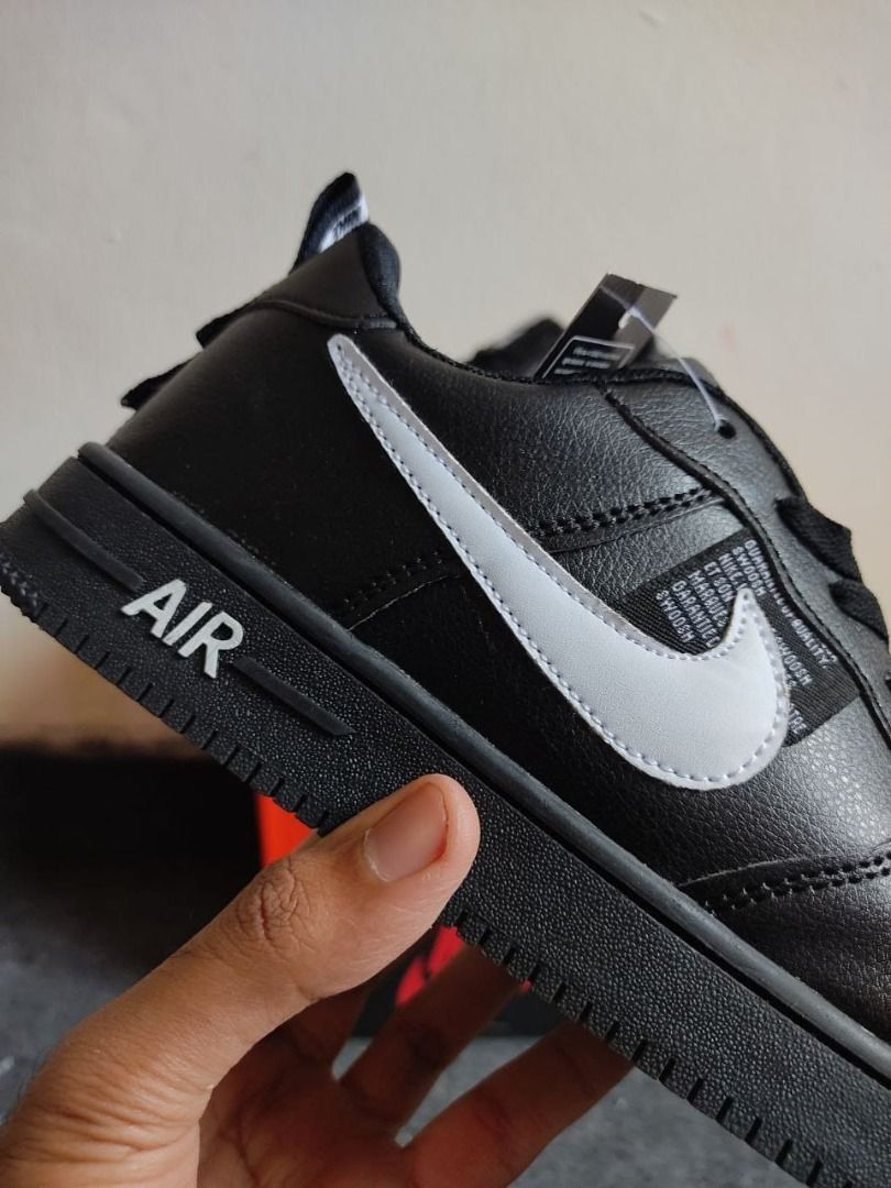 Nike Air Force 07 LV8 Utility Black, Men's Fashion, Footwear