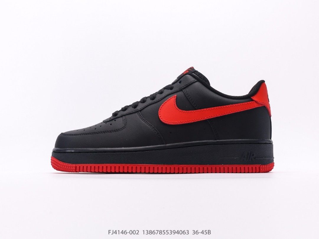 Nike Air Force 1 Low 07 LV8 Vamps Bred shoes US 5 US 11 Men s Fashion Footwear Sneakers on Carousell