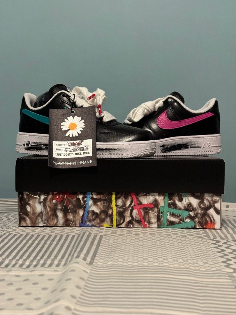 NIKE AIR FORCE 1 LOW G DRAGON PEACEMINUSONE PARA NOISE 3.0 5 US 6 US 9 US Luxury Sneakers Footwear on Carousell