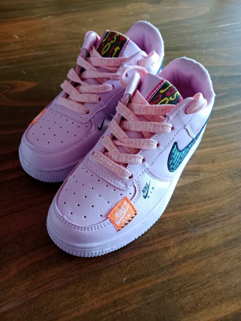 Nike Air Force 1 Pink Size 32 Women s Fashion Footwear Sneakers on Carousell