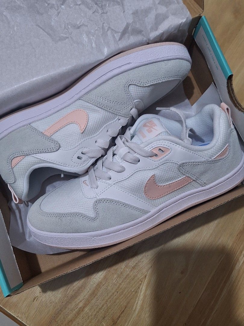 nike sb alleyoop white and pink