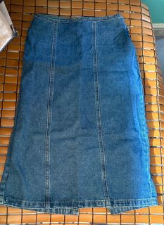 💙OB Style 牛仔中長裙64227392357249110