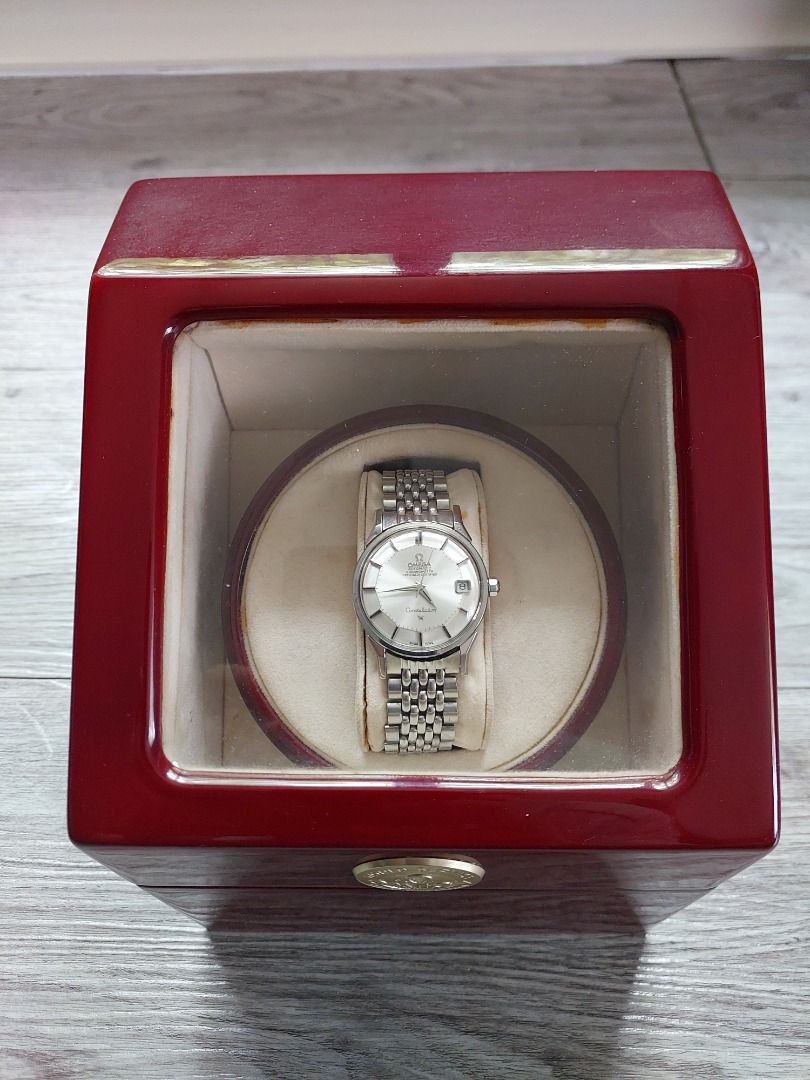 Omega watch winder box deals