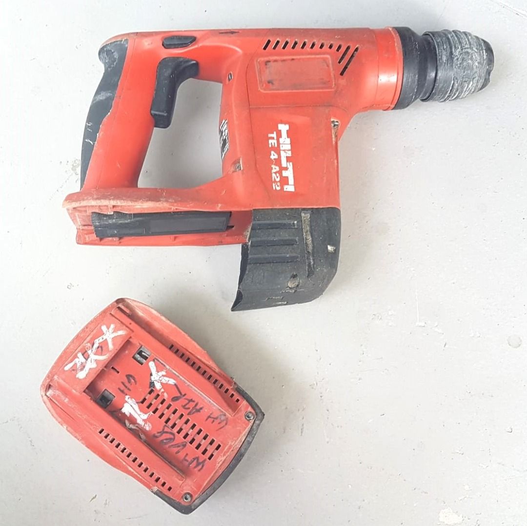 Original HILTI Power Tools, Model TE 4-A22 Cordless Rotary Hammer