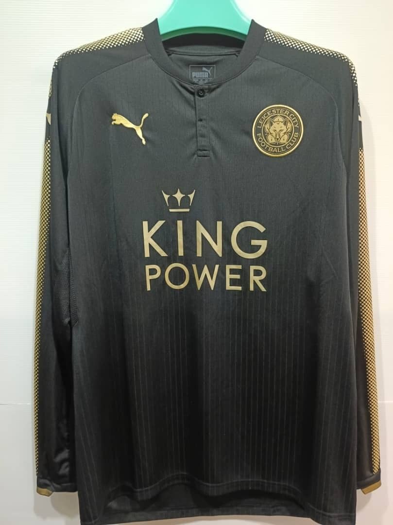 Leicester city long sleeve jersey hotsell