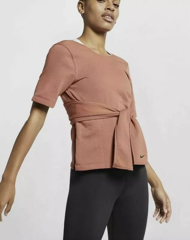 Nike studio wrap top 2025