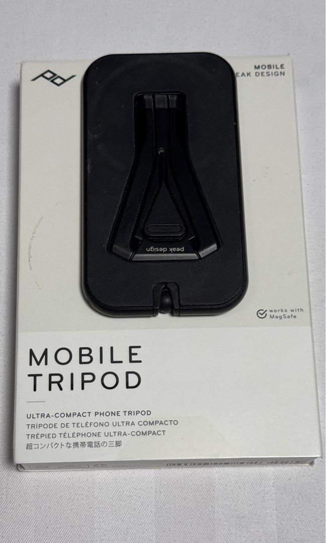 Peak Design Mobile Tripod Magsafe (Category: Other Mobile & Gadget Accessories) located in Antipolo. Submitted by iwitchking (Listing ID 1326255560, Image 2). Description: Lifetime Warranty for any issues through Peak Design Website.
