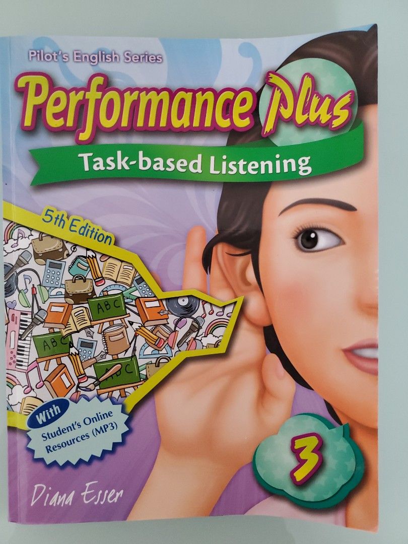 Performance Plus Task-based Listening 3 (5th Edition), 興趣及遊戲, 書本 & 文具 ...