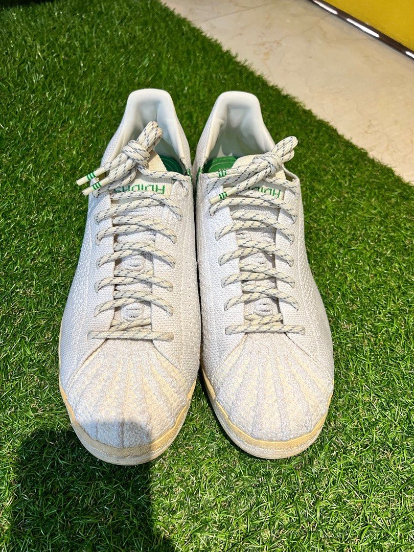 Superstar primeknit white clearance
