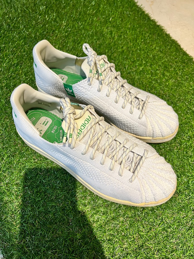 Superstar primeknit white clearance