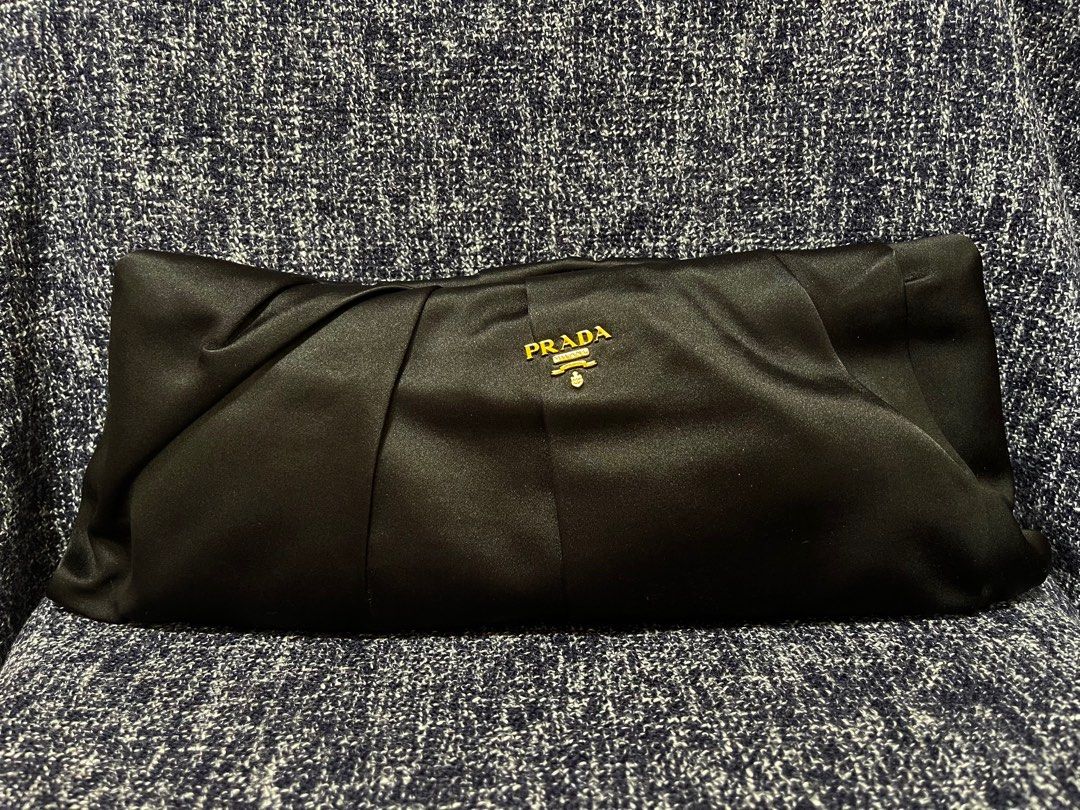 Prada Satin Clutch