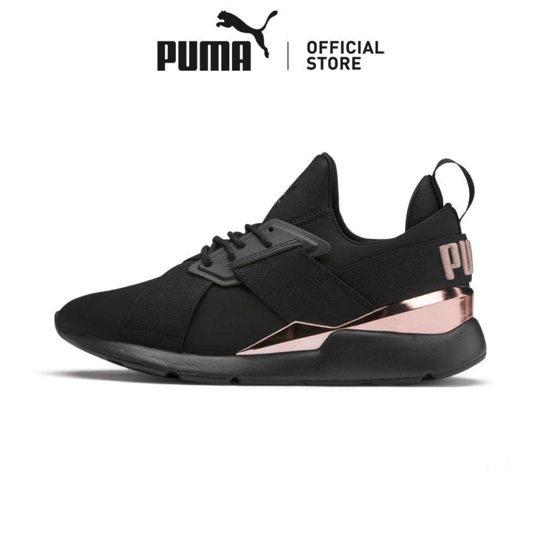 Puma muse metal 4uk original butik Women s Fashion Footwear Sneakers on Carousell